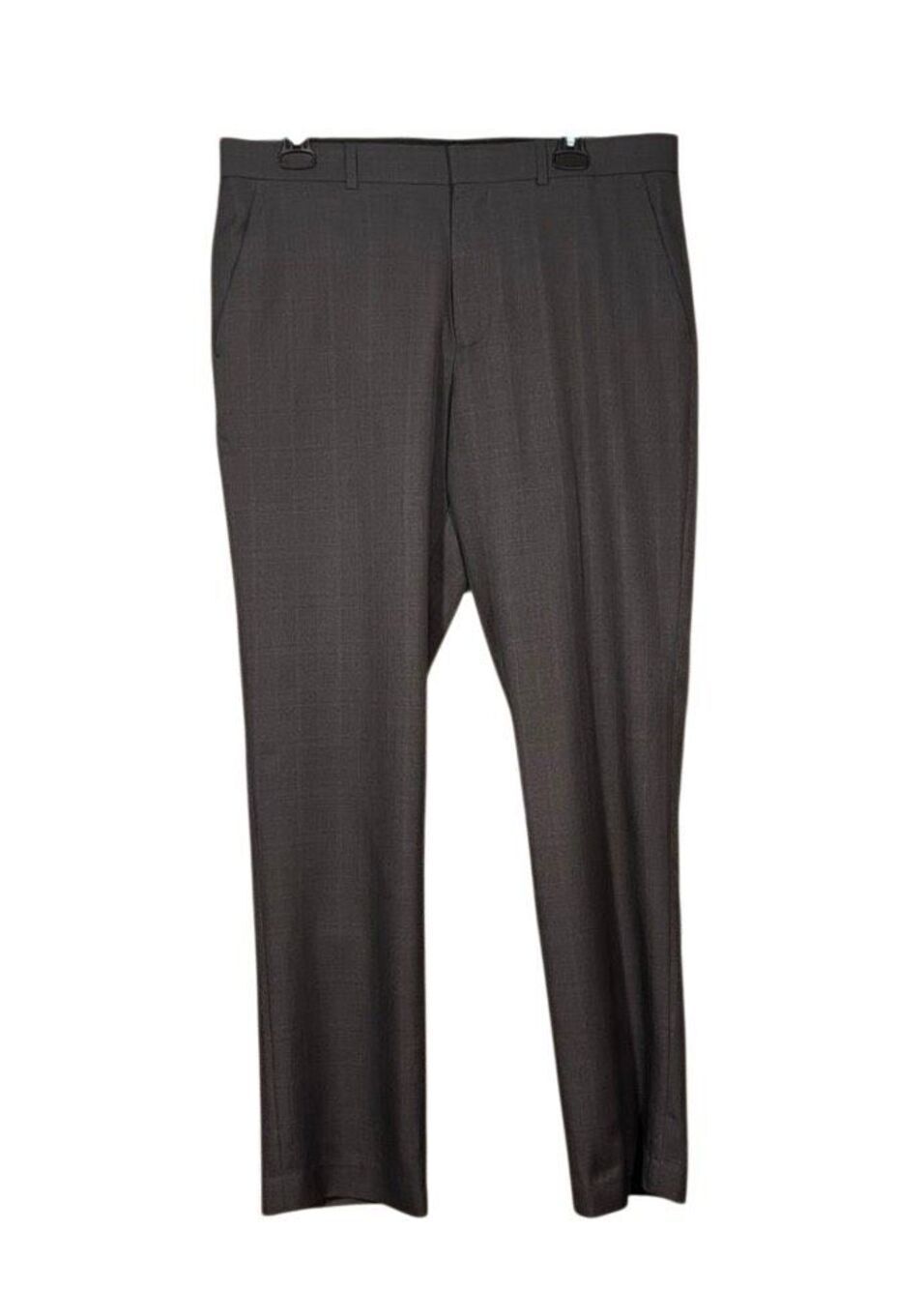Perry Ellis Modern Fit charcoal gray dress pants - 33X32